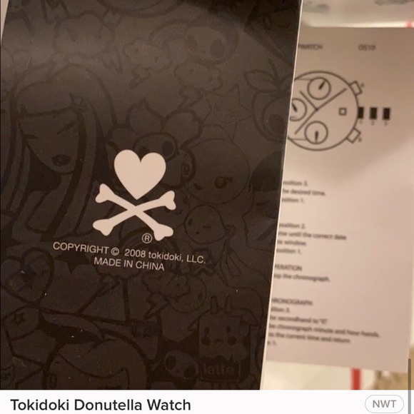Tokidoki donutella amazing gold mesh watch - Picture 8 of 8